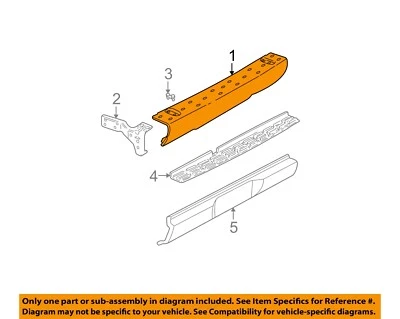 GM OEM Rear-Bumper 15978971 - Image 1 of 2