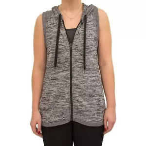 NEW Active Life Women's Athleisure Full Zip Hooded Vest Size Small $78 Retail - Picture 1 of 6