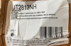 Moen UT2813NH Rizon Tub and Shower Trim Package-Chrome*NEW* - Picture 1 of 1