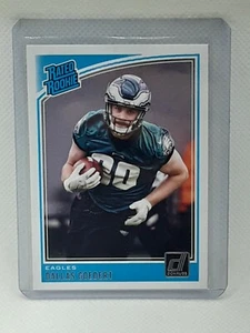 Dallas Goedert 2018 Donruss Football Rated Rookie #347 Philadelphia Eagles - Picture 1 of 2