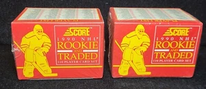 PUNTUACIÓN 1990 NHL Rookie and Traded: 110 The Player Card Set (Oferta empaquetada) - Imagen 1 de 2
