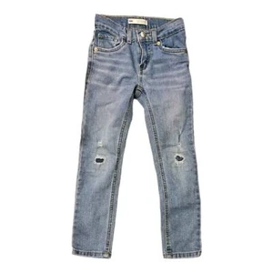 LEVI'S Kid's Performance 510 Skinny Adjustable Waist Jeans Size 6 Regular  - Picture 1 of 8