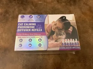 Cat Pheromones Calming Diffuser Refills - 6 Pack - New Sealed - Picture 1 of 5