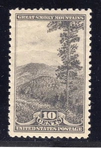 US STAMP #749 --- 10c NAT'L PARK - XF - MINT - GRADE 90 (APPARENT 98) - Picture 1 of 3