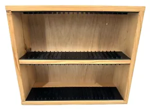 50 CD Holzregal Aufbewahrung Organizer Koffer - Bild 1 von 17