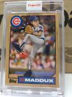 2021 TOPPS PROJECT 70 #278 GREG MADDUX/BLUE THE GREAT *ENCASED ART*  CUBS