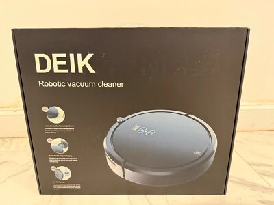 New DEIK Robotic Floor and Carpet Vacuum Cleaner MT-820 With Remote - Image 1 of 4