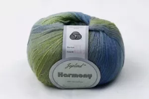two balls 1760 yards superfine lace weight merino wool variegated colors knit 07 - Picture 1 of 2