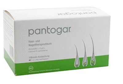 Pantogàr 300 Capsule ORIGINALE Merz Pharma unghie e Capelli Nuovo scad. 08/27
