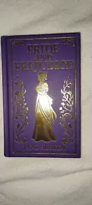 PRIDE AND PREJUDICE Jane Austen Deluxe Compact Hardcover Gilded Pages Brand NEW - Imagen 1 de 8