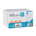Ruled Index Cards 3' x 5' White 500 Count