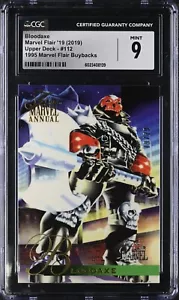 BLOODAXE 2019 Flair Marvel #112 1995 Buybacks /20 THE ONLY CGC MINT 9 +FREE SHIP - Picture 1 of 4