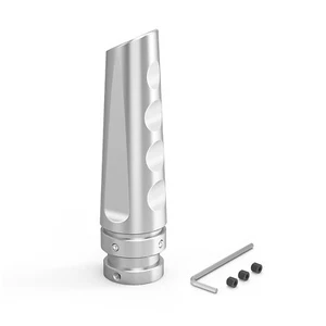 Cubierta de manija de freno eléctrico de aluminio plateado Billet para BMW E82 E88 cupé 1M - Imagen 1 de 12