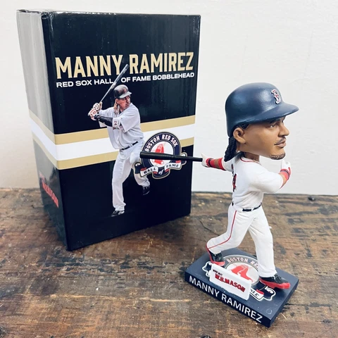 MANNY RAMIREZ Boston Red Sox Hall of Fame Bobblehead (Fenway Park SGA 2020) Cover