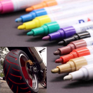 1pc Tire Lettering Paint Pen Car Tire Rubber Permanent Waterproof Acrylic Soy - Picture 1 of 6