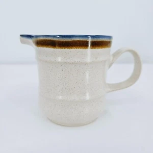 Piedra artesanal Mikasa Blue Hill años 70 de colección Japón J5001 crema moteada marrón crema - Imagen 1 de 9