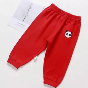 New Red sweatpants baby toddler unisex 12 months - Picture 1 of 4