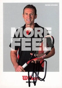 Patrik Kühnen UH Tennis original firmado tarjeta autógramo postal 1412 e - Imagen 1 de 1