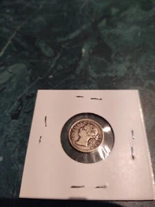 1897 Five Cent Silver Coin Hong Kong - Picture 1 of 6