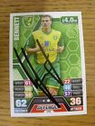 2013/2014 Autograph: Norwich City - Bennett, Ryan [Hand Signed 'Topps Match Atta