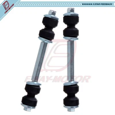 Barra estabilizadora delantera izquierda 2 piezas para Ford F150 F250 Lincoln Navigator 1997-2002 2003 Foto 1 de 4