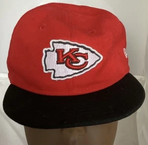 Kansas City Chiefs Red / Black New Era Infant Baby Toddler Cap Hat Red 9fifty - Picture 1 of 11