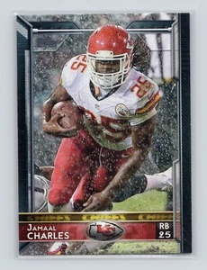 2015 Topps Football #105 Jamaal Charles - Kansas City Chiefs - Picture 1 of 2