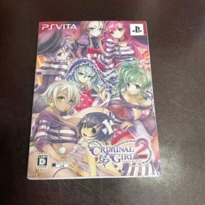 PS Vita Criminal Girls 2 Limited Edition w/SoundTrack Artbook Eyemask - Image 1 of 3