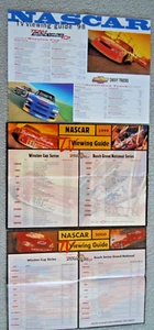 1998, 1999, 2000, 2001 Winston Cup Schedule Poster 15" x 22" - Picture 1 of 6