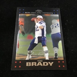 2007 Topps Chrome #TC6 Tom Brady New England Patriots - Picture 1 of 3