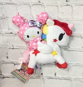 Hello Kitty TOKIDOKI PONY UNICORNO Plush 8.5" 2013 Sanrio RARE! - Picture 1 of 11
