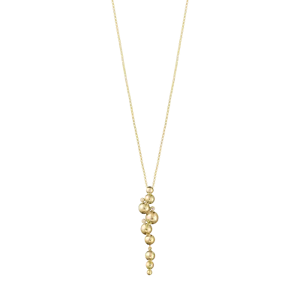 Georg Jensen. 18k Gold Pendant with Diamonds 0,05ct #1551D - Moonlight Grapes - Picture 1 of 4