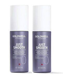 2 Goldwell Just Smooth Thermal Spray Serum 3.3 oz