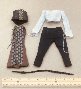 1/6 Hot Toys 12" figure Pirates of the Caribbean MMS181 Angelica Clothing set - Picture 1 of 21