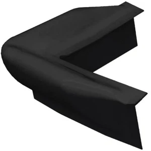 Dockkante Stoßstangen Eckschutz schwarz Bootsschutz Marine Fender Vinyl Schild - Bild 1 von 1