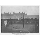 Oxford and Cambridge Sports - Swanwick's High Jump - Antique Print 1894