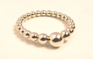 Authentic Pandora Ring, String of Beads, #197536 - Picture 1 of 1