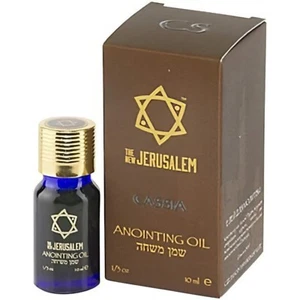 Aceite de oliva virgen natural de Cassia 10 ml/0,34 fl.oz Jerusalén - Imagen 1 de 5