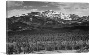 Long's Peak - Rocky Mountain National Park - Canvas Print 26"x18" (.75 Deep) - Picture 1 of 11