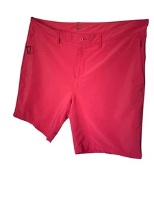 POLO RALPH LAUREN Performance Shorts Mens 40 Pink Salmon Stretch Poly Golf - Picture 1 of 7