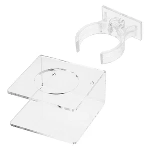 Soporte de almacenamiento de sable de luz montado en la pared de 1 pieza soporte de espada para el hogar (transparente) - Imagen 1 de 12