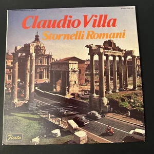 Claudio Villa – Stornelli Romani LP Fiesta FLPS 1775 Italian Folk VG - Picture 1 of 4