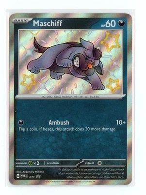 Maschiff - 071 Promo Holo SV: Scarlet & Violet Promo Cards Pokemon TCG - Image 1 of 2