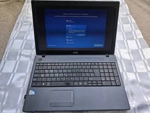 Acer TravelMate 5744 Intel Core i5 4GB RAM 500GB HDD Win 10 Pro WiFi NEW BATTERY - Picture 1 of 7