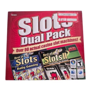 Slots Doppelpack Casino Spielautomat PC Spiele Masque Publishing 2007 NOS - Bild 1 von 4