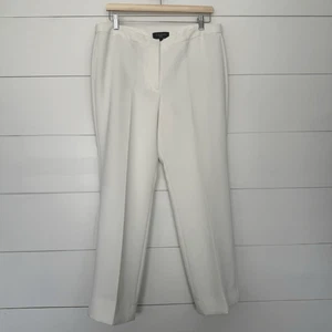 Talbots Women’s 12P White Trouser Pants Career Office Core - Picture 1 of 6