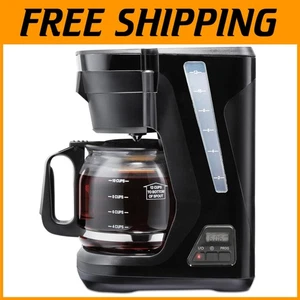 Innovative 12-Cup Compact Drip Coffee Maker - Space-Efficient & User-Friendly - Picture 1 of 11