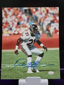 Foto firmada por Deion Sanders Atlanta Falcons 8x10 certificado GTSM - Imagen 1 de 3