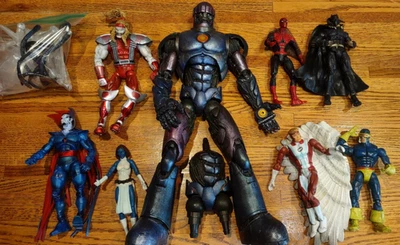 *DAMAGED COMPONENTS* Marvel Legends Sentinel BAF Series Complete 7 Figures - Image 1 of 4