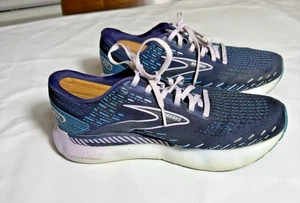 Zapatos para correr Brooks Glycerin GTS 20 para mujer talla 9,5 anchos - lila pavo real - Imagen 1 de 8